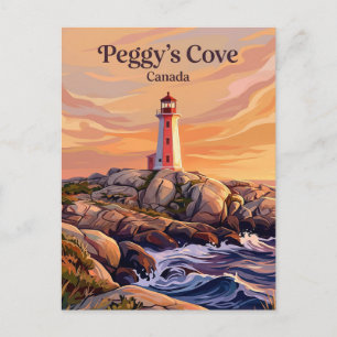 Peggy's Cove Canada Postcard