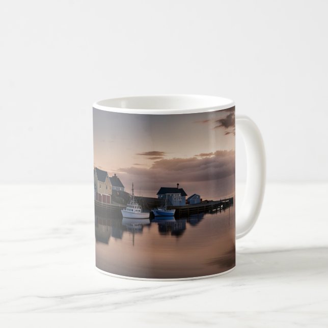 Peggy's Cove Harbor Coffee Mug (Front Right)