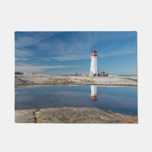 Peggy'S Cove Lighthouse Canada Doormat