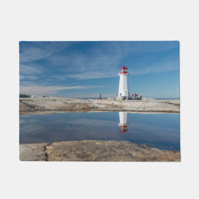 Peggy'S Cove Lighthouse | Canada Doormat (Front)