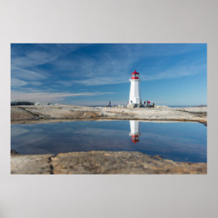 Peggy'S Cove Lighthouse   Canada Poster