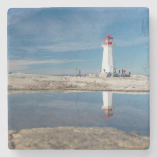 Peggy'S Cove Lighthouse   Canada Stone Coaster