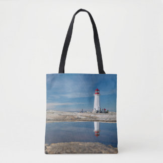 Peggy'S Cove Lighthouse | Canada Tote Bag