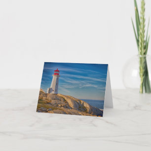 Peggy's Cove Lighthouse Card
