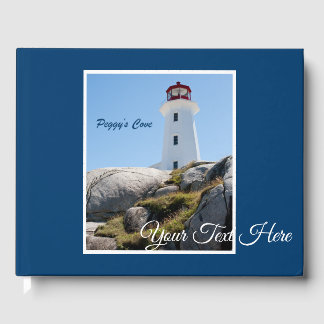 Peggy's Cove Lighthouse (Colour) Guest Book