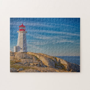 Peggy's Cove Lighthouse Jigsaw Puzzle