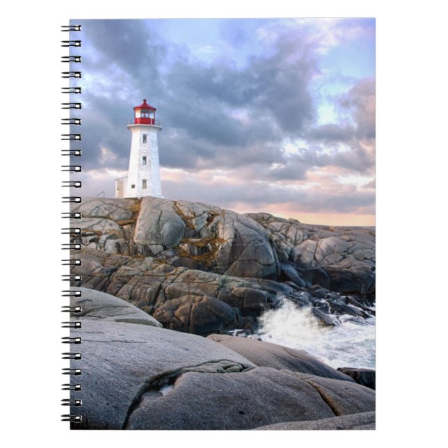 Peggy's Cove Lighthouse Notebook (Front)