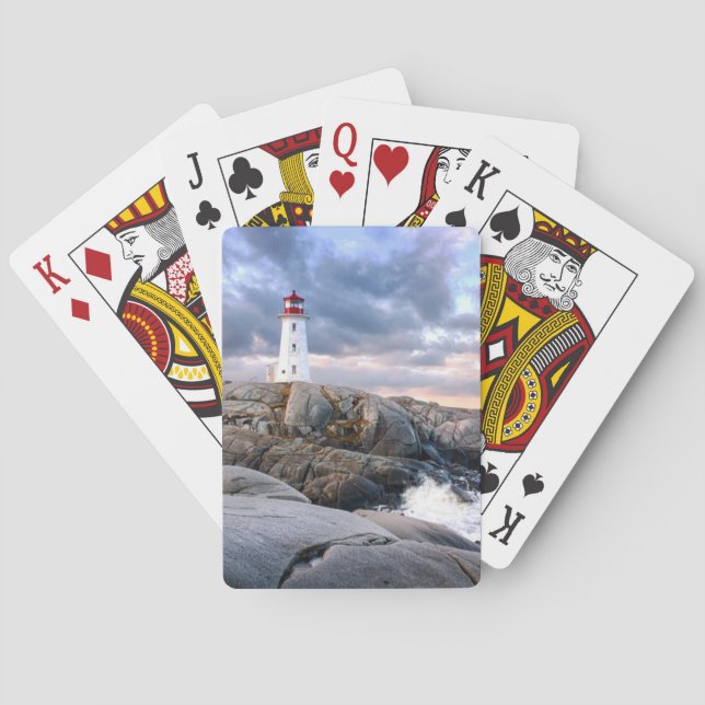 Peggy's Cove Lighthouse Playing Cards (Back)