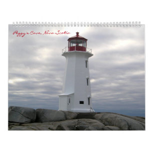 Peggy's Cove Lighthouse Route Calendar