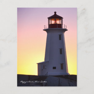 Peggy's Cove Lighthouse Route Nova Scotia Postcard