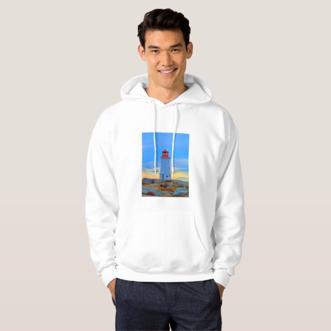 Peggy's cove lighthouse shirt lighthouse route (Front Full)