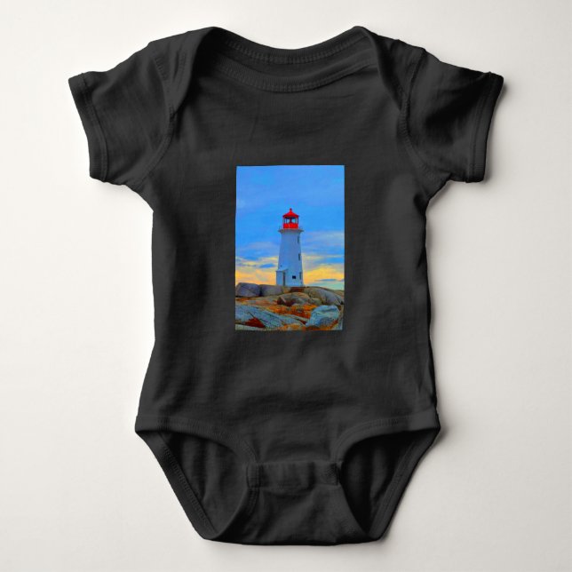 Peggy's cove lighthouse shirt lighthouse route (Front)