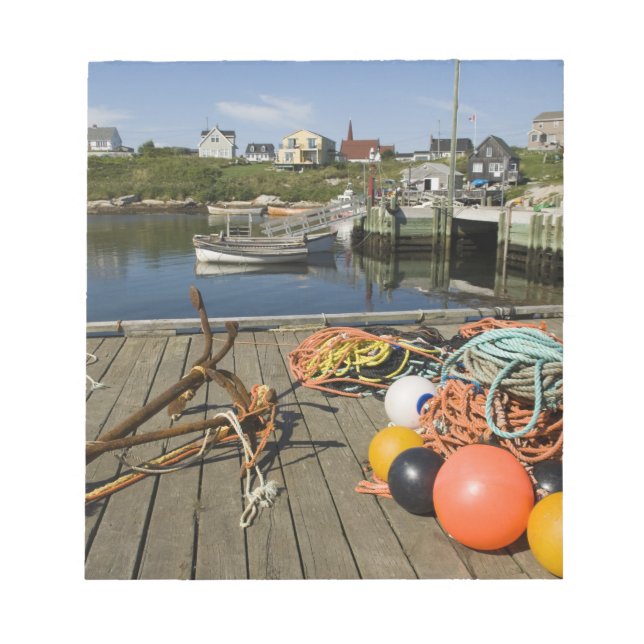 Peggy's Cove, Nova Scotia, Canada 2 Notepad (Front)