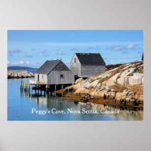 Peggy's Cove, Nova Scotia, Canada Poster