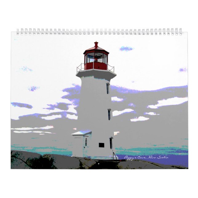 Peggy's Cove  Nova Scotia Lighthouse Calendar (Cover)