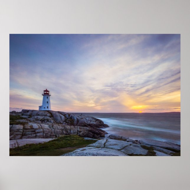 Peggy'S Cove | Nova Scotia Poster (Front)