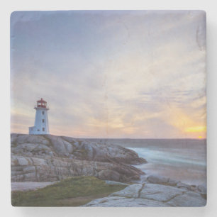 Peggy'S Cove   Nova Scotia Stone Coaster