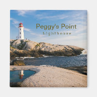 Peggys Point Lighthouse Atlantic Canada