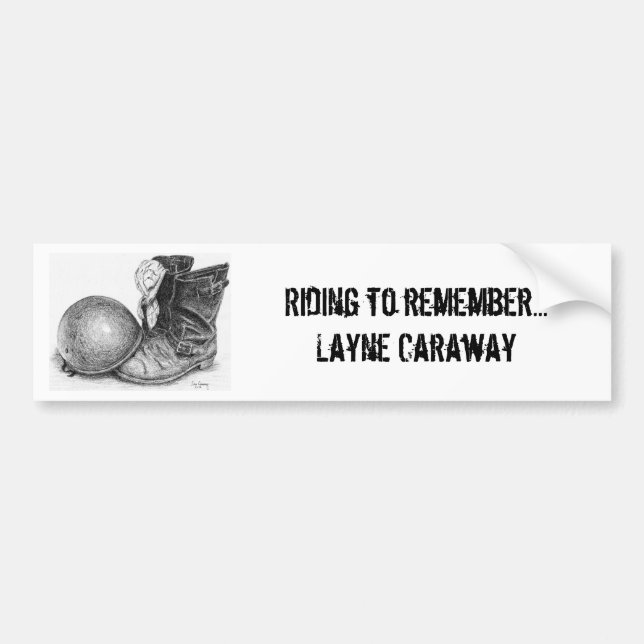 Pegs Down Memorial Bumper Sticker (Front)
