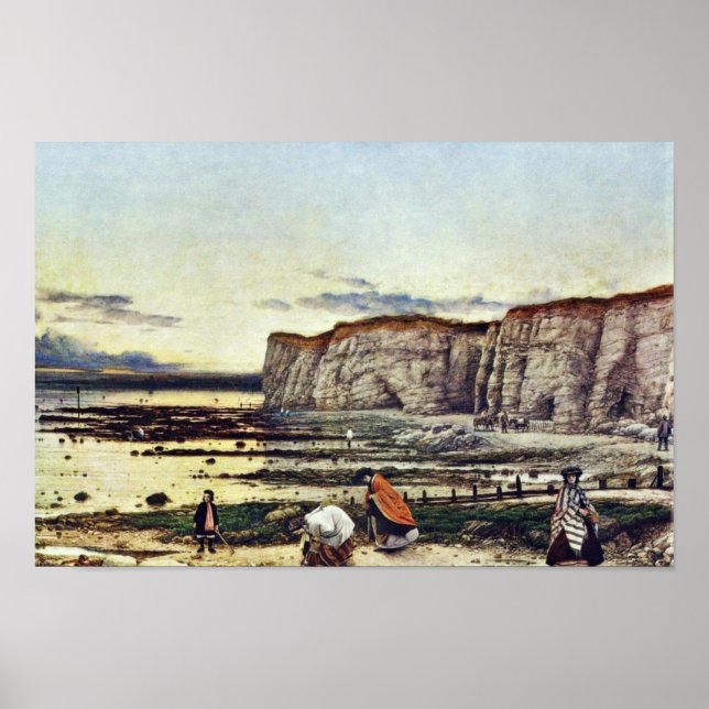 Pegwell Bay In Kent, A Reminder Of The 5Th October Poster (Front)