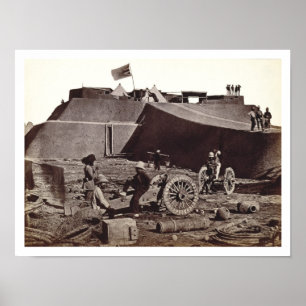 Pehlang Fort, 1860 (albumen silver print) Poster