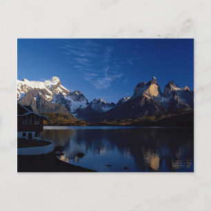 Pehoe Lake, Torres del Paine National Park, Chile Postcard