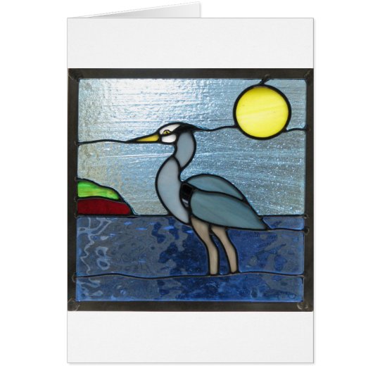 PEI Blue Heron Card