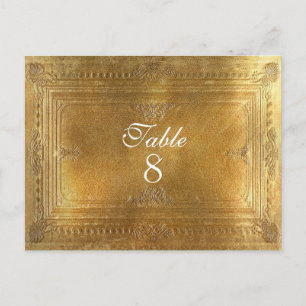 Peiffer Formal  Table Number Card