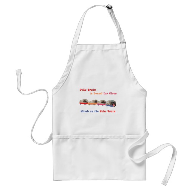 Peke Train - Bound for Glory Standard Apron (Front)
