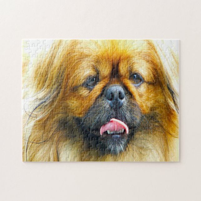 Pekinese Dog. Jigsaw Puzzle (Horizontal)