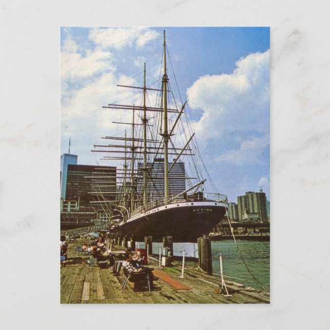 Peking/Arethusa in New York Postcard (Front)