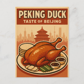 Peking Duck – A Culinary Icon of Beijing Postcard