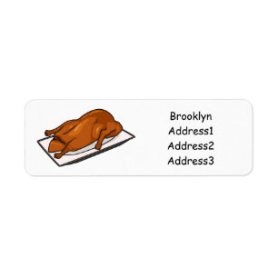 Peking duck cartoon illustration