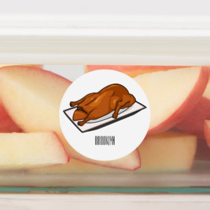 Peking duck cartoon illustration