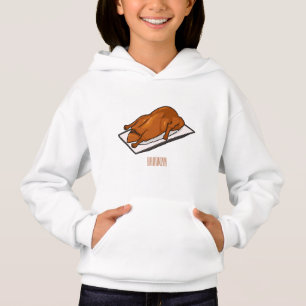 Peking duck cartoon illustration