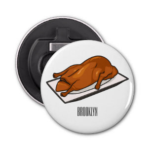 Peking duck cartoon illustration bottle opener