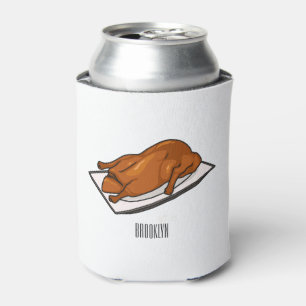 Peking duck cartoon illustration can cooler