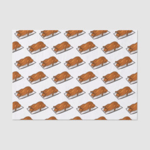 Peking duck cartoon illustration  tissue paper