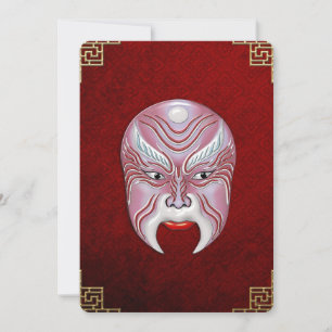 Peking Opera Face-paint Masks - Jiang Shang
