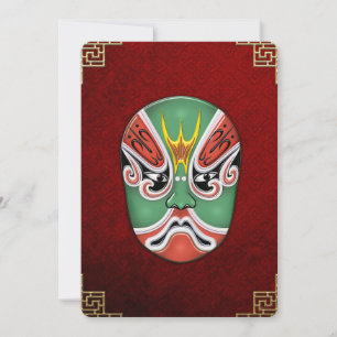 Peking Opera Face-paint Masks - Zheng Lun