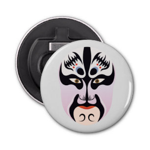 Peking opera makeup Zhang Fei Bottle Opener