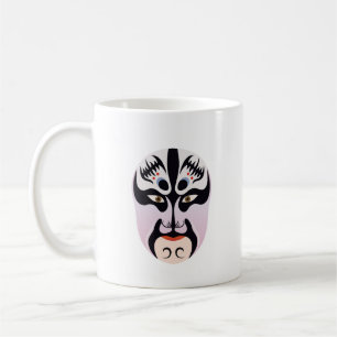 Peking opera makeup Zhang Fei Coffee Mug