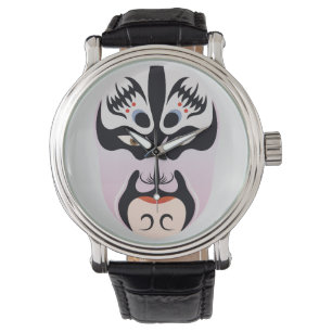Peking opera makeup Zhang Fei Watch