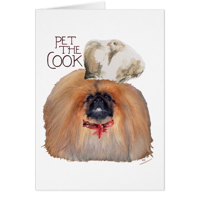 Pekingese Chef - Male (Front)