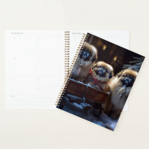 Pekingese Christmas Festive Season Planner