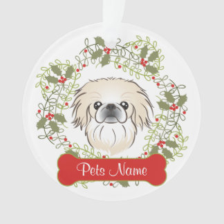 Pekingese Customisable Ornament