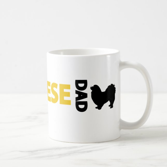 Pekingese Dad Coffee Mug (Right)