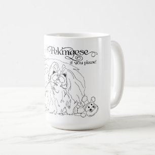 Pekingese Dog Coffee Mug