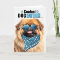 Pekingese Dog Coolest Dad Ever Father's Day