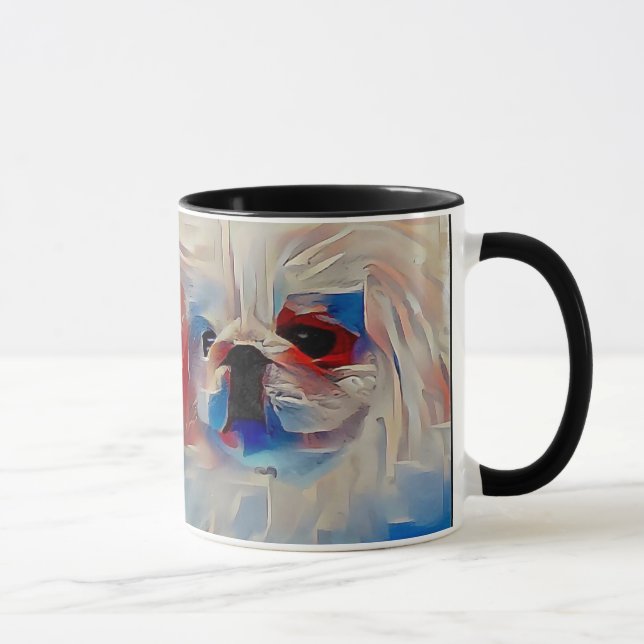 Pekingese Dog  Mug (Right)